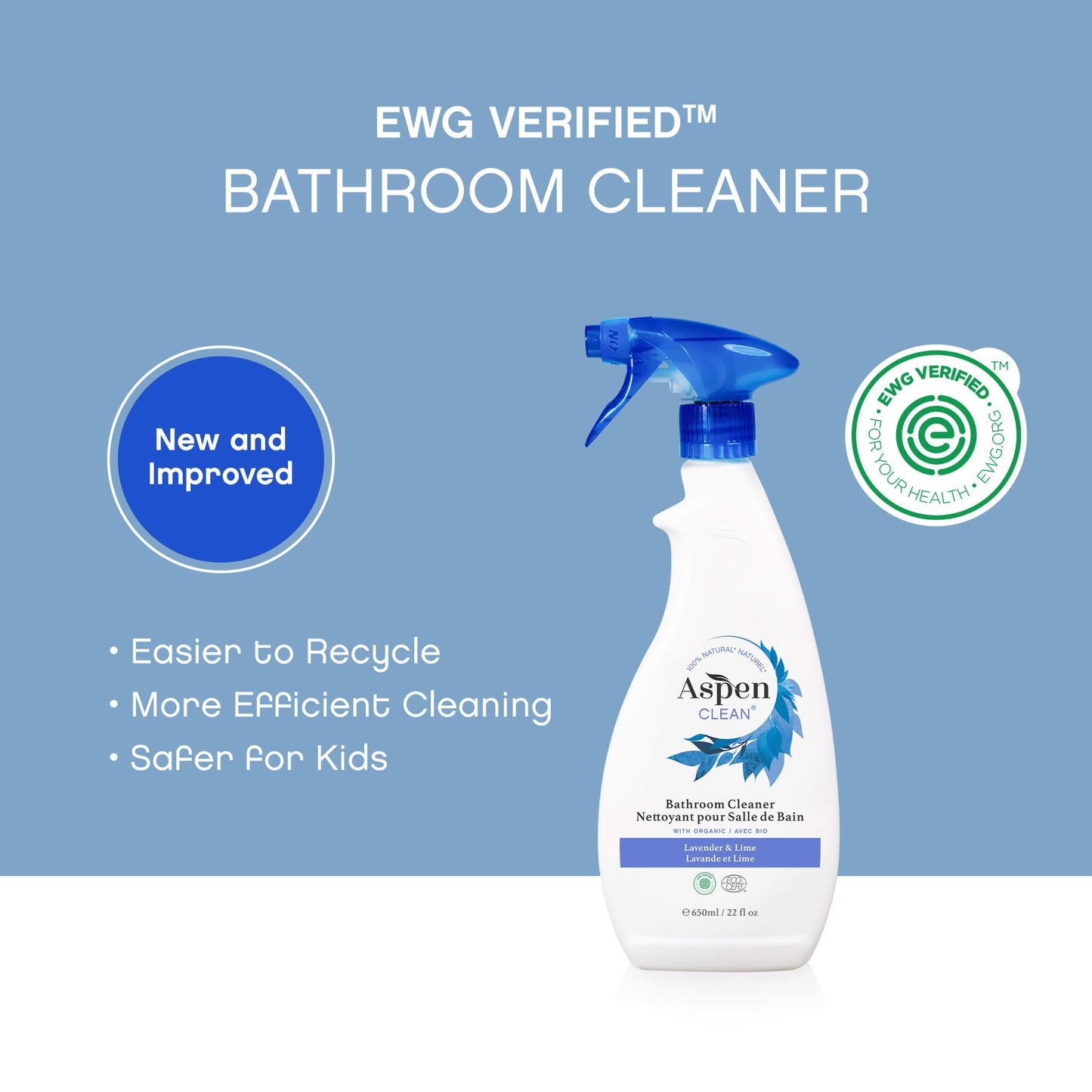 AspenClean Natural Bathroom Cleaner