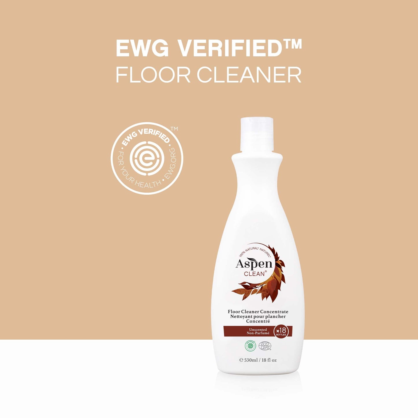 AspenClean Natural Floor Cleaner Concentrate
