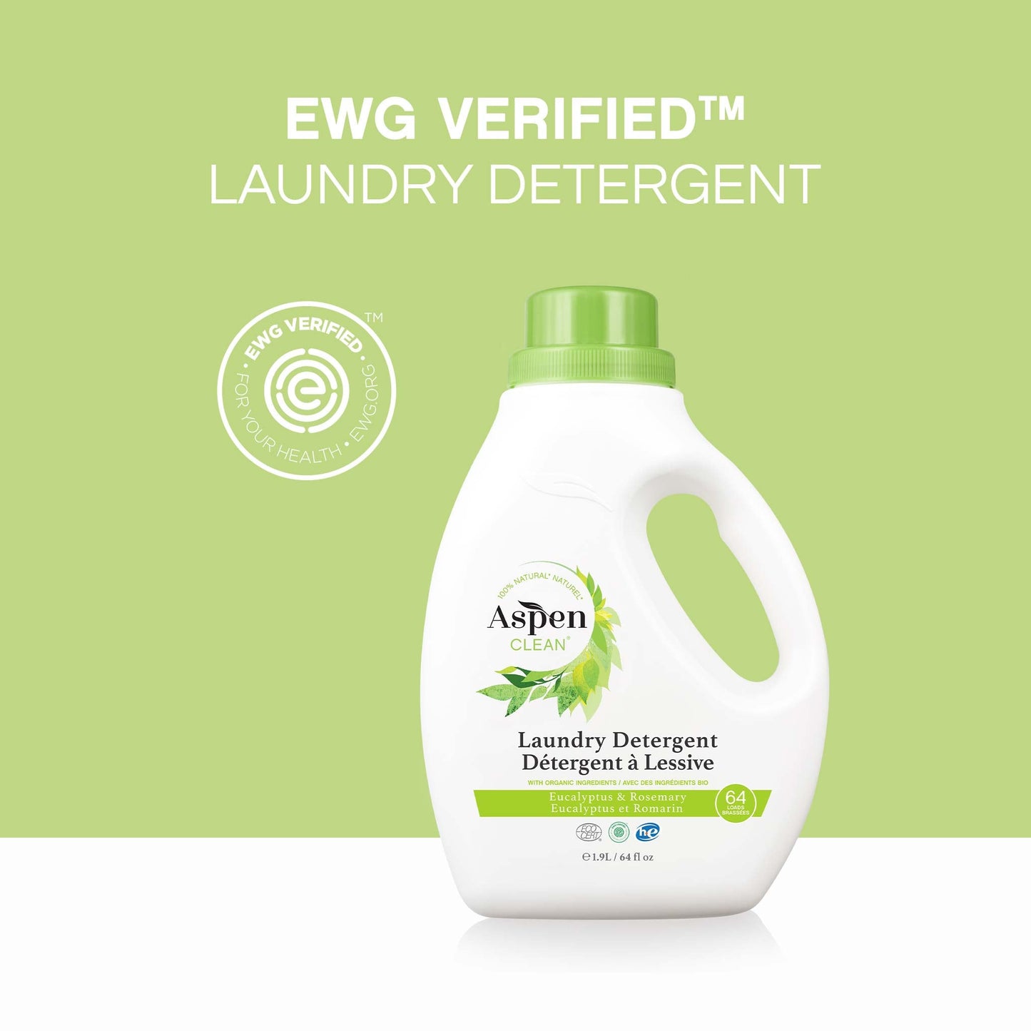 AspenClean Eucalyptus Laundry Detergent Natural
