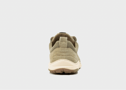 Explorer Wide Toebox for Women in Beige and Green - Vegan America