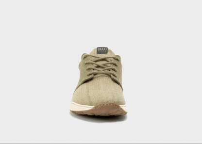 Explorer Wide Toebox for Men in Beige and Green - Vegan America