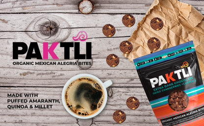 NEW Extra Dark Chocolate Alegria Bites w/ Cranberries + Cashews