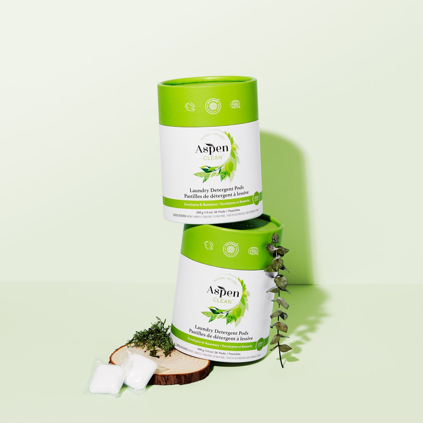 AspenClean Eucalyptus Laundry Pods