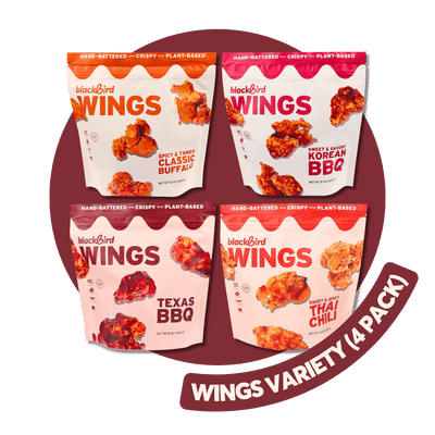 WINGS VARIETY (4 PACK) - Vegan America