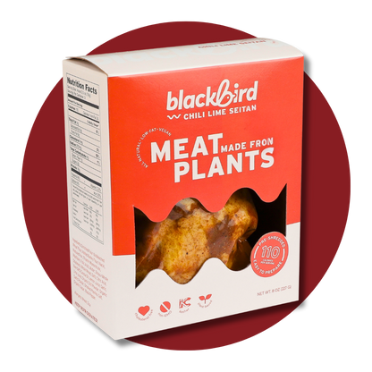 Blackbird Seitan Shreds Chili Lime tofu tempeh
