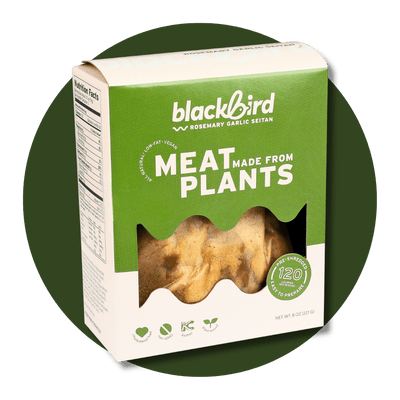 ROSEMARY GARLIC SEITAN 8oz (12 PACK) - Vegan America