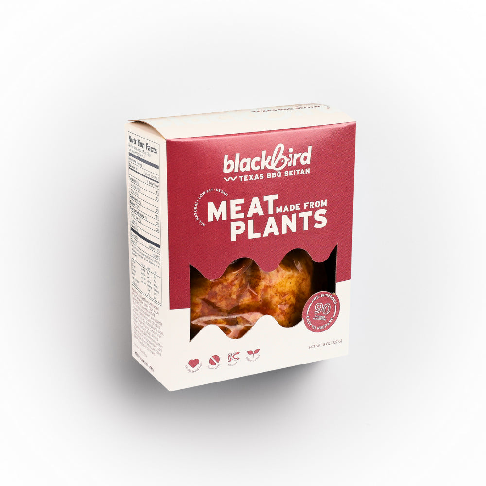 Blackbird Seitan Shreds Texas BBQ tofu tempeh
