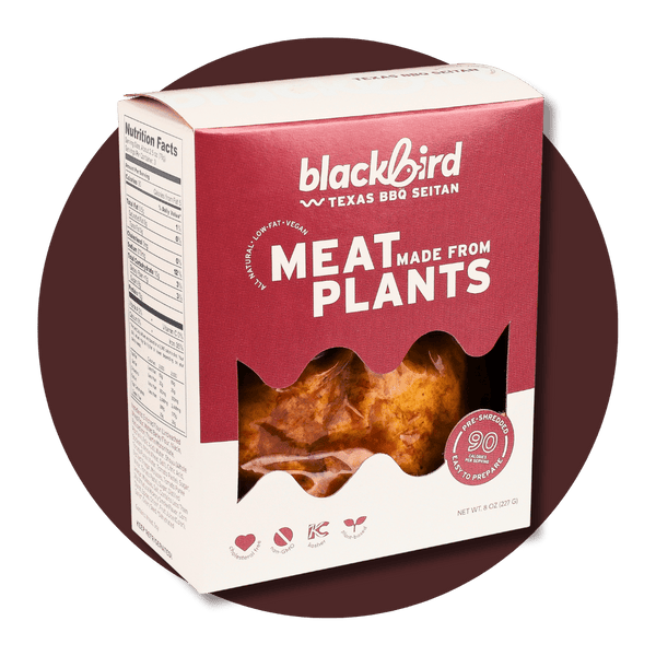 TEXAS BBQ SEITAN 8oz (12 PACK) - Vegan America