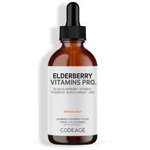 Organic Black Elderberry Liquid Syrup