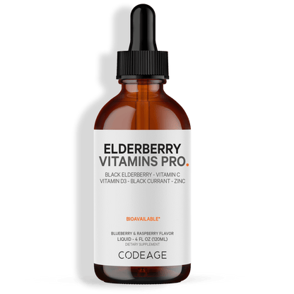 Organic Black Elderberry Liquid Syrup
