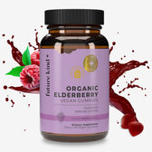 Organic Vegan Elderberry Vitamin C & Zinc Immunity Gummies - Vegan America