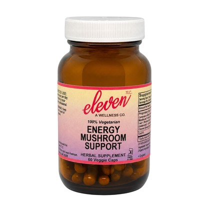 Energy Mushroom + Adaptogen Capsules | Stamina | 60 Capsules
