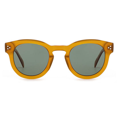 Ericeira - Round Bio Acetate Sunglasses - Vegan America