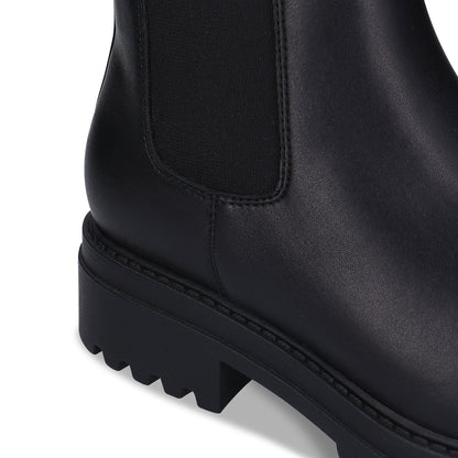 Women's Vegan Chelsea Boots Evie Black