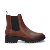 Women's Vegan Chelsea Boots Evie Brown - Vegan America