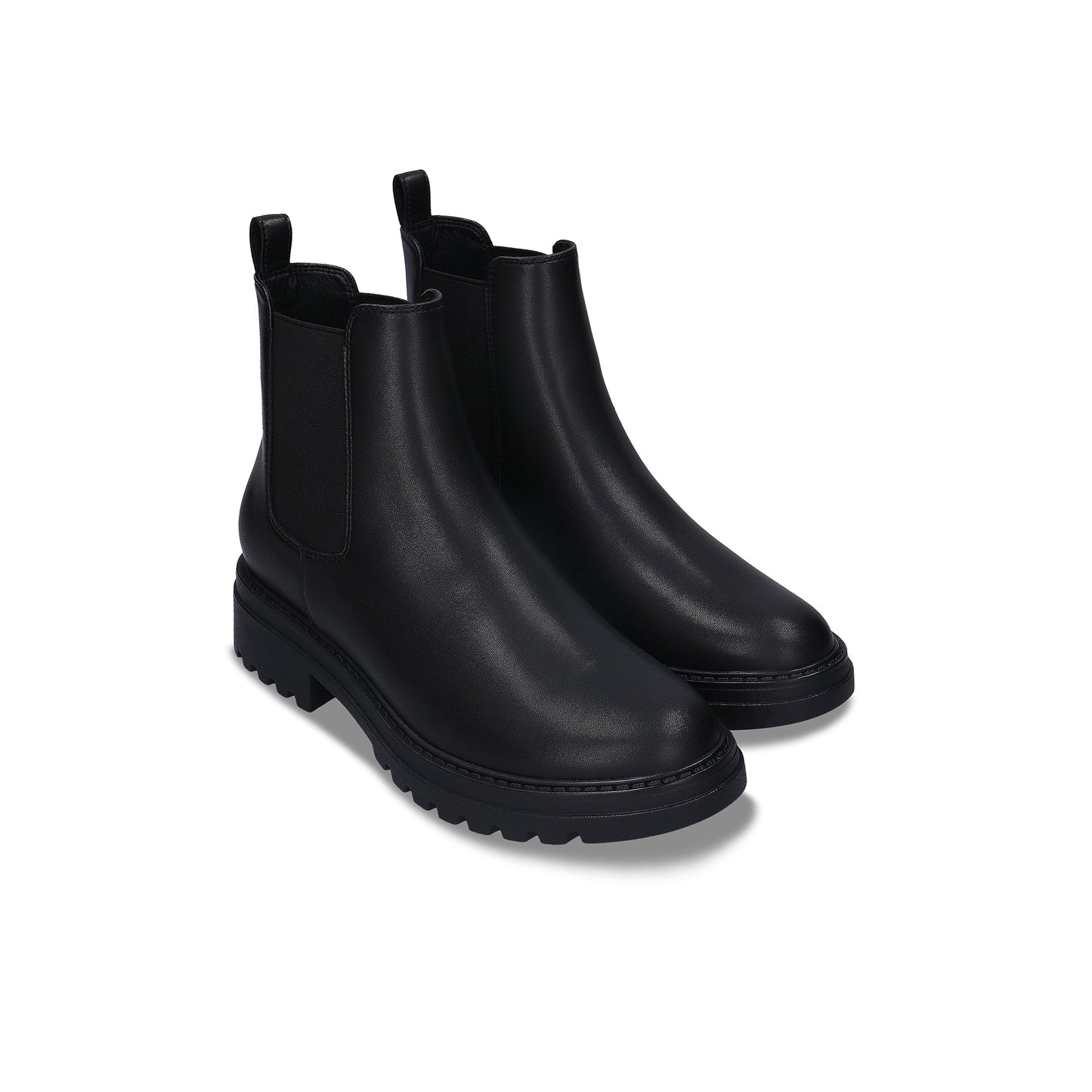 Women's Vegan Chelsea Boots Evie Black