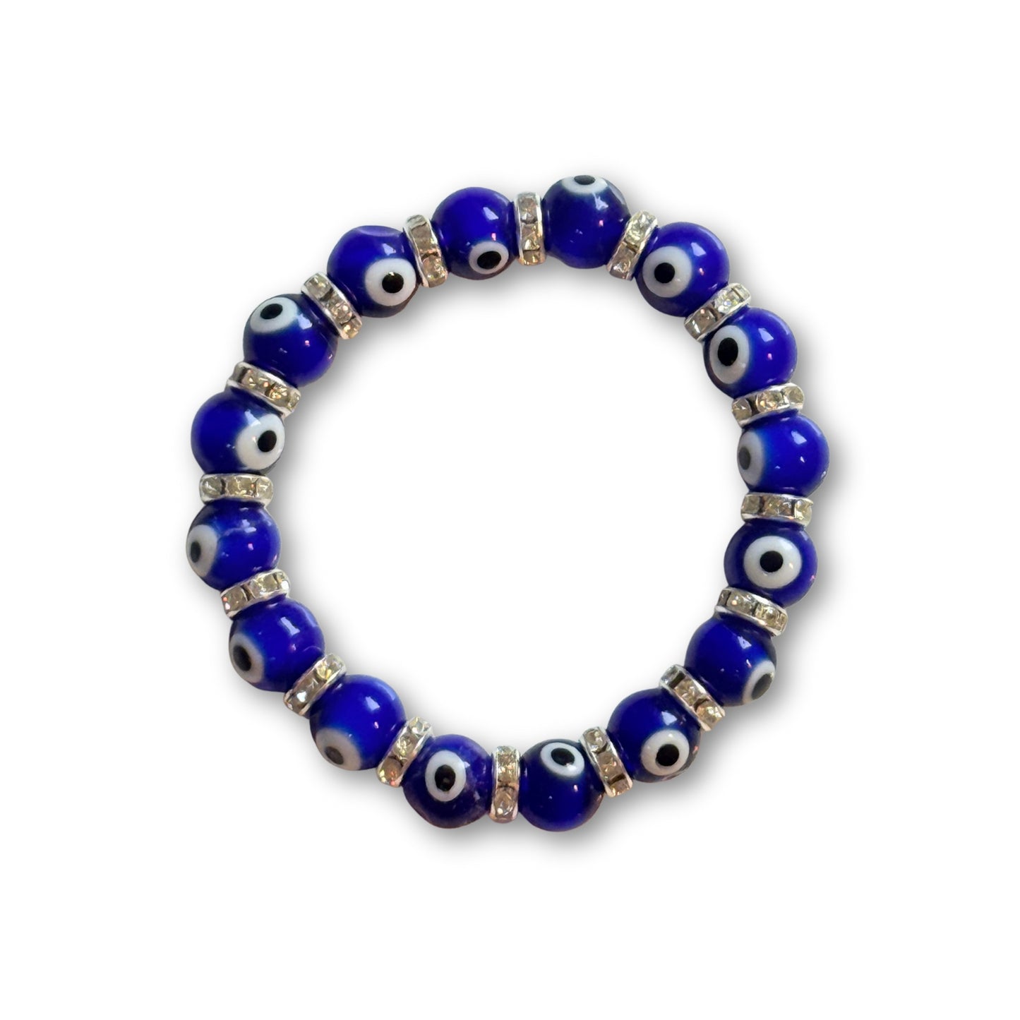 Evil Eye Beaded Bracelets - Blue