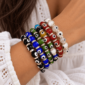 Evil Eye Beaded Bracelets - Vegan America