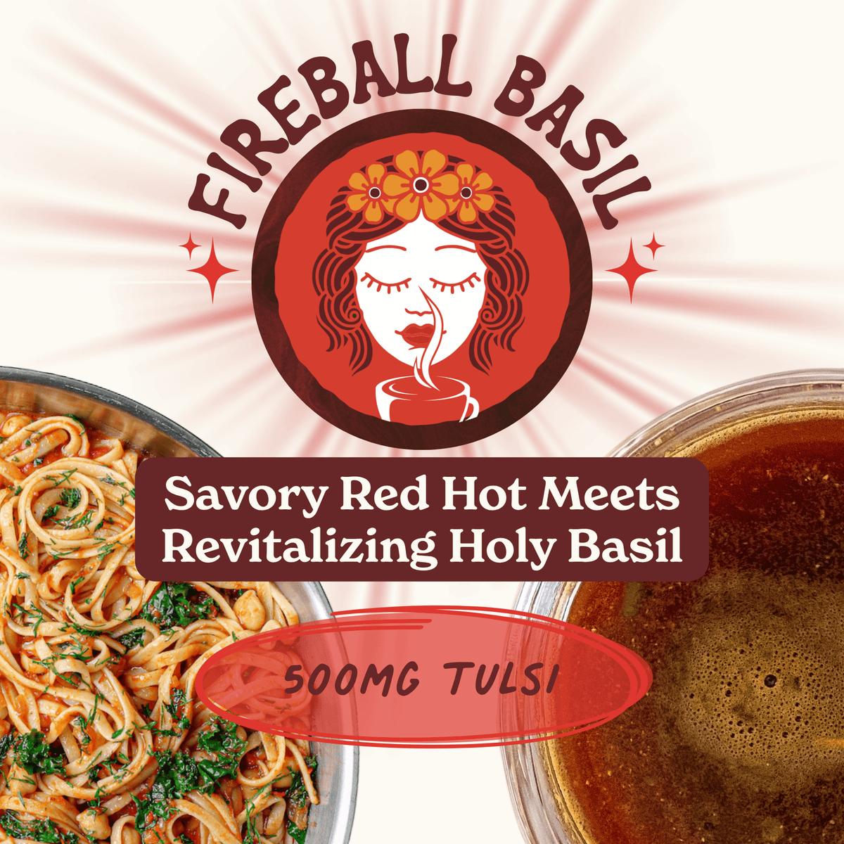Fireball Basil Superfood Broth Powder - Vegan America