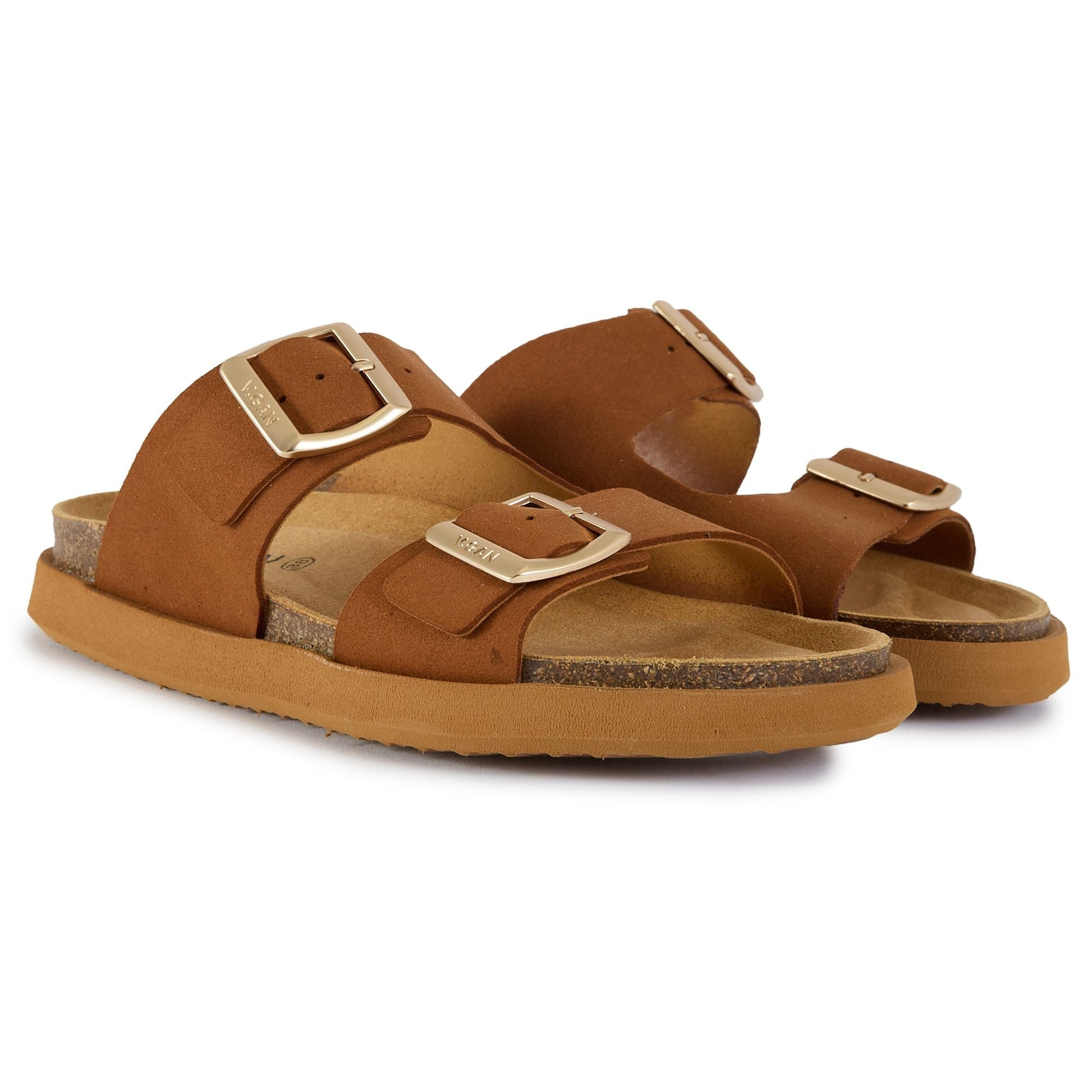 Fenugreek Comfort Footbed Sandals - Vegan America