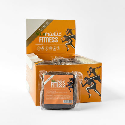 Fitness dark chocolate mini bar. Sugar Free. Pack of 20