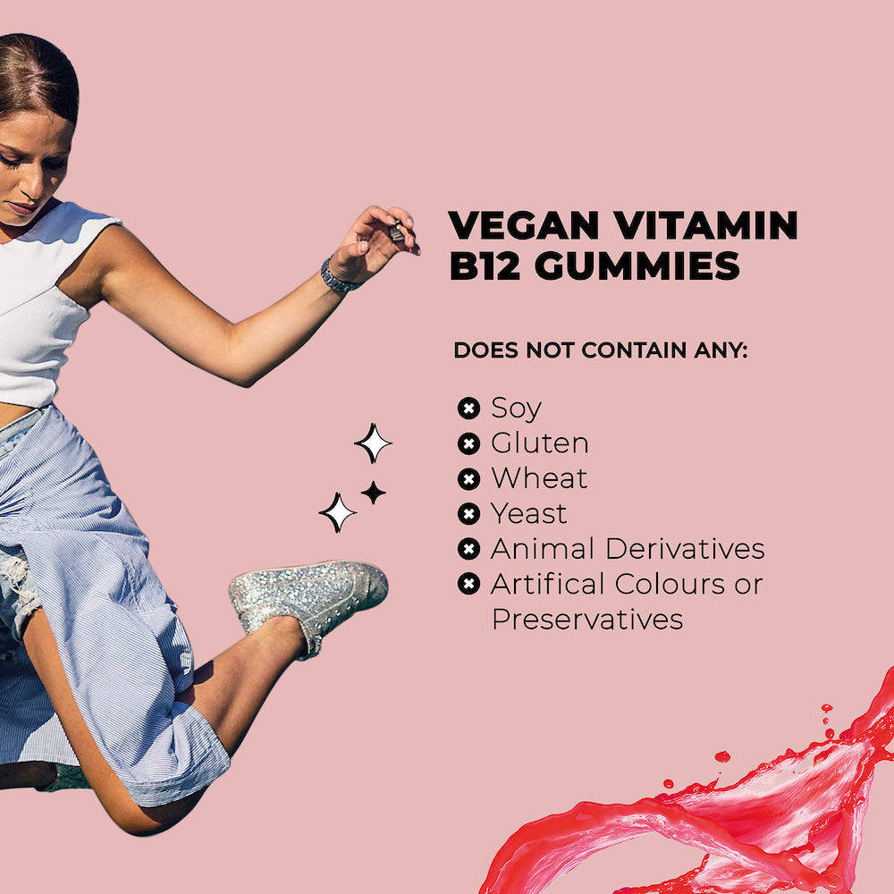 Vegan Vitamin B12 Energy Gummies