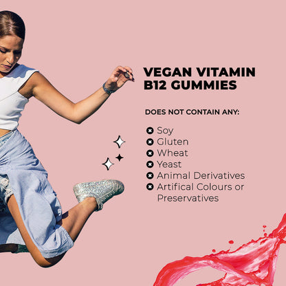Vegan Vitamin B12 Energy Gummies