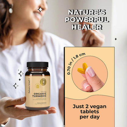 Vegan Turmeric Curcumin With Black Pepper Inflammation Supplement