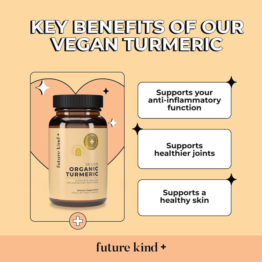 Vegan Turmeric Curcumin With Black Pepper Inflammation Supplement