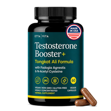 Testosterone Booster for Men with Tongkat Ali & Fadogia Agrestis [200:1 Longjack] - Lean Muscle Recovery for Men and Women, Hormonal Balance with NAC Liver Support, Detox & Cleanse, 60ct (Made in USA)