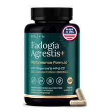 Organic Fadogia Agrestis 600mg for Natural Test Support