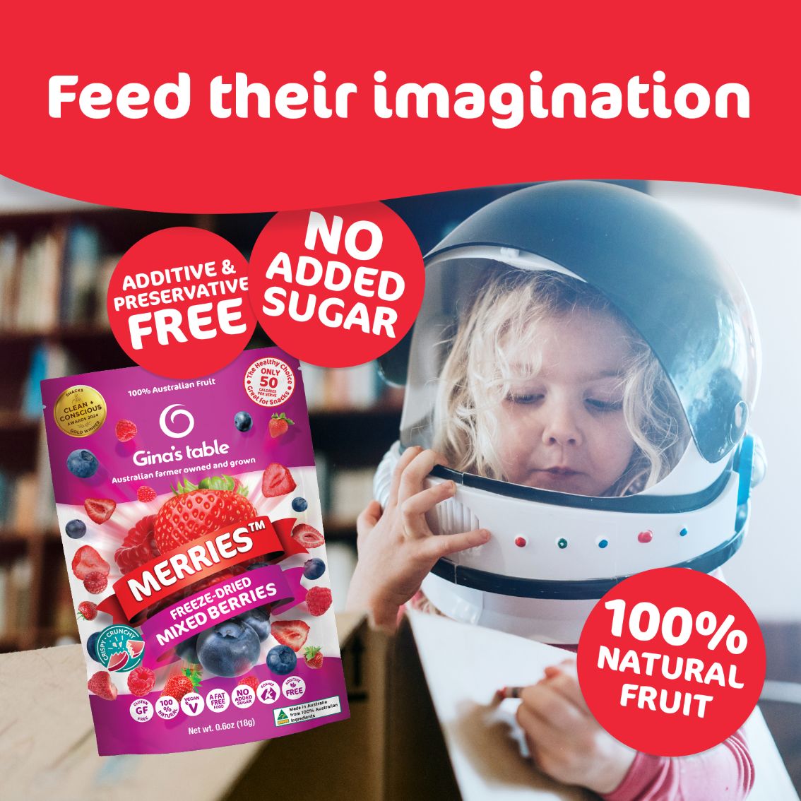 Freeze Dried Mixed Berries - Vegan America