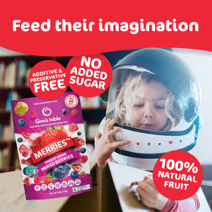 Freeze Dried Mixed Berries - Vegan America