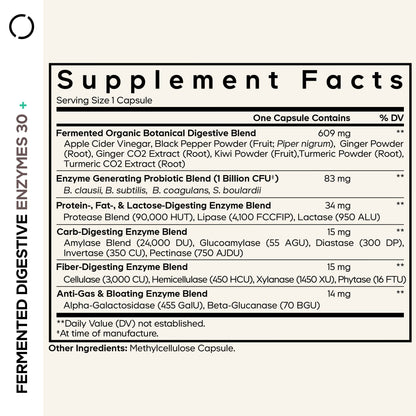 Fermented Digestive Enzymes