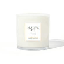 Festive Fir Natural Candle 55oz Rosaline Collection - Vegan America