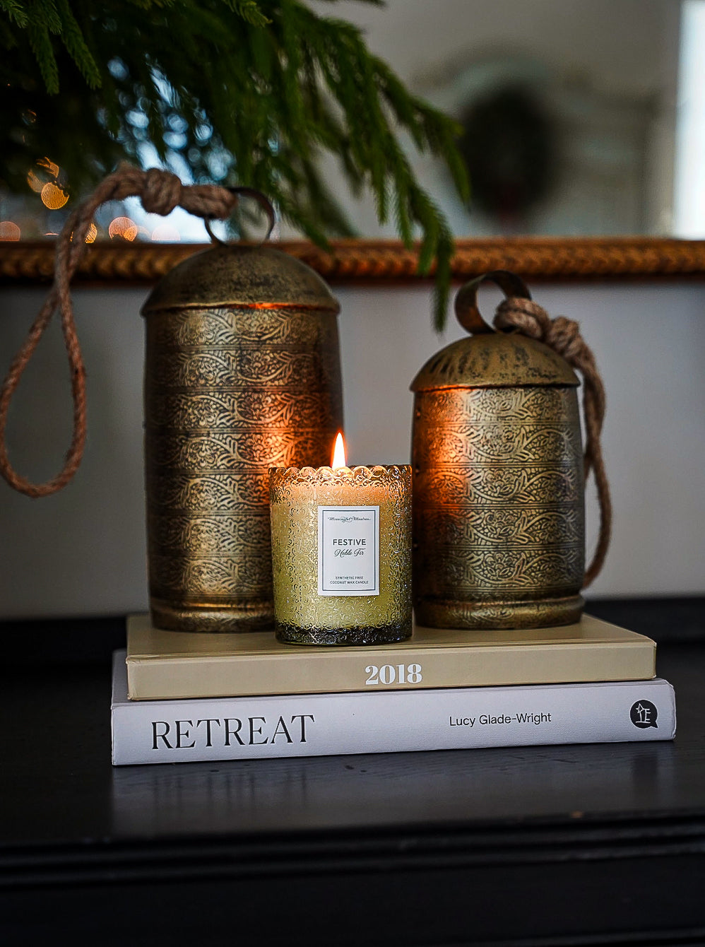 Festive Noble Fir Candle