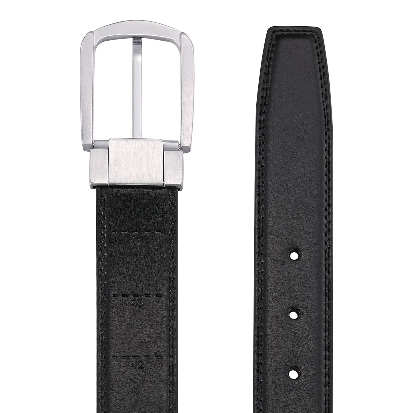 Forward SS - Cut to Fit Vegan Belt - Silver Buckle - Vegan America