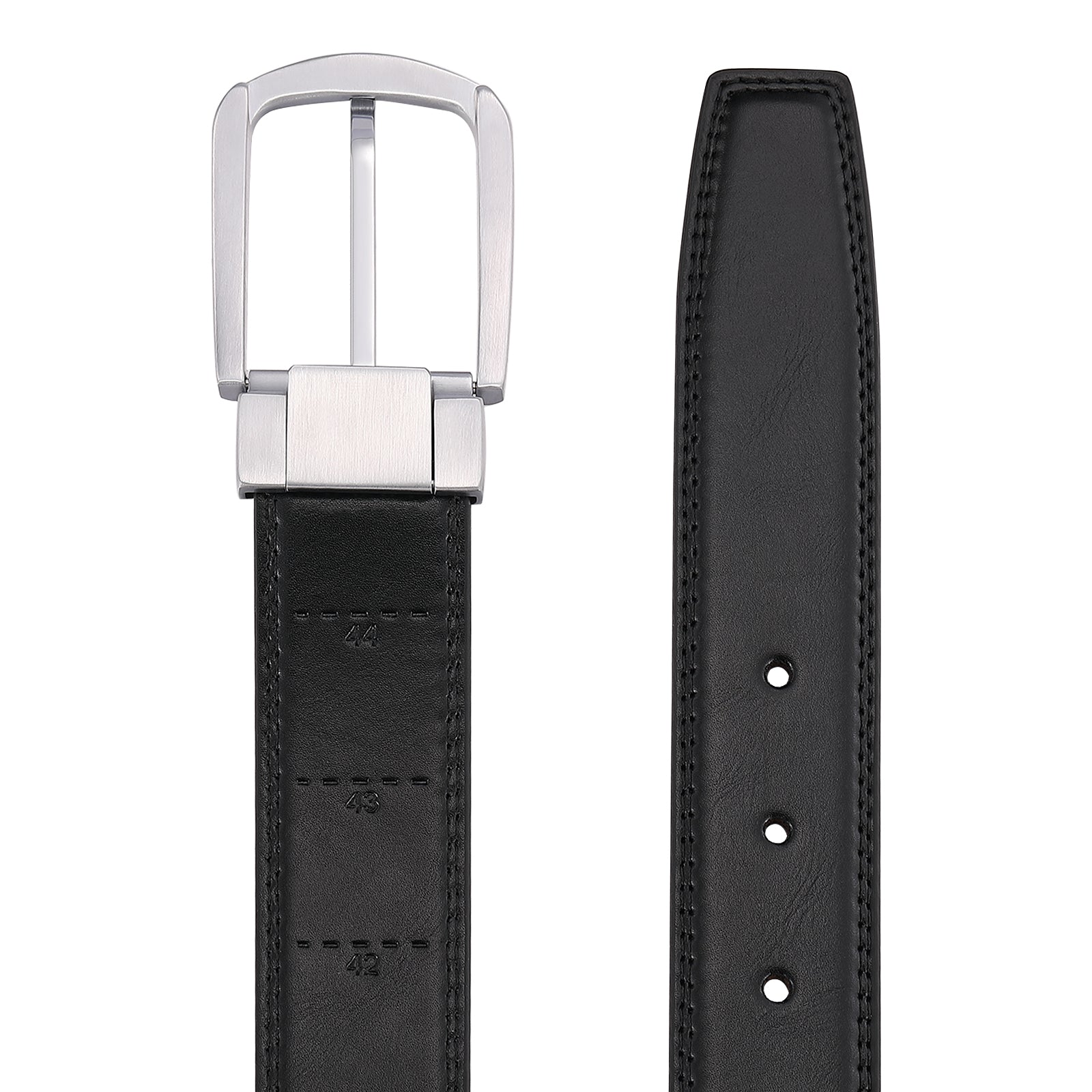 Forward SS - Cut to Fit Vegan Belt - Silver Buckle - Vegan America