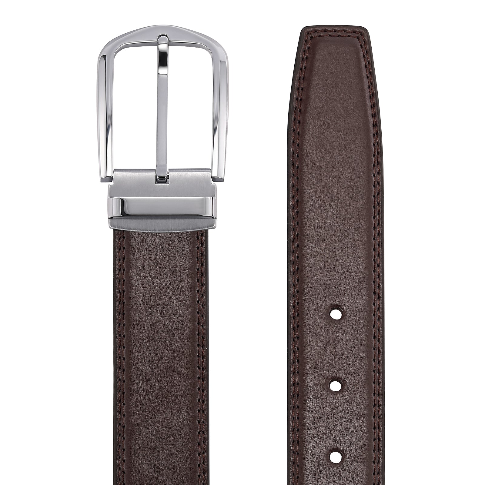 Forward SS - Cut to Fit Vegan Belt - Silver Buckle - Vegan America
