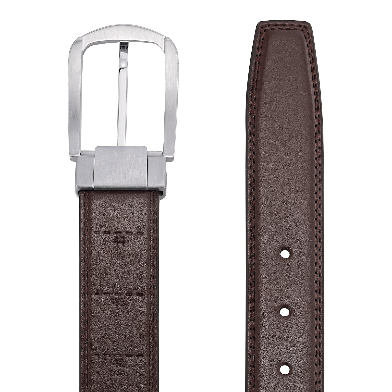 Forward SS - Cut to Fit Vegan Belt - Silver Buckle - Vegan America