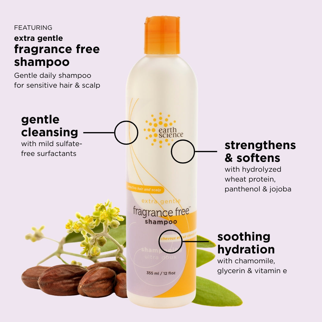 Fragrance Free Shampoo 12 fl. oz.
