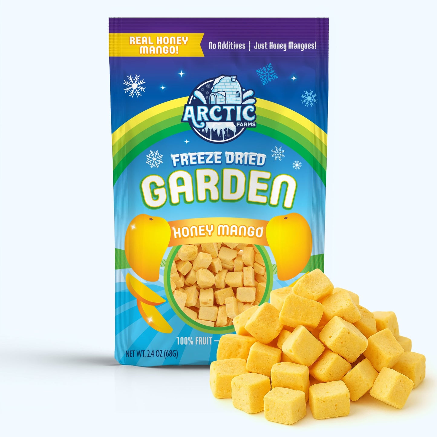 Freeze Dried Organic Honey Mango