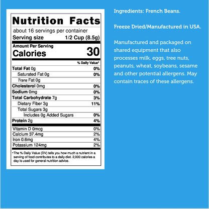 Freeze Dried French Beans