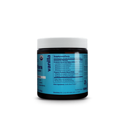 FRIENDLIER FLORA - PROBIOTIC & PREBIOTIC POWDER - Vanilla - Vegan America