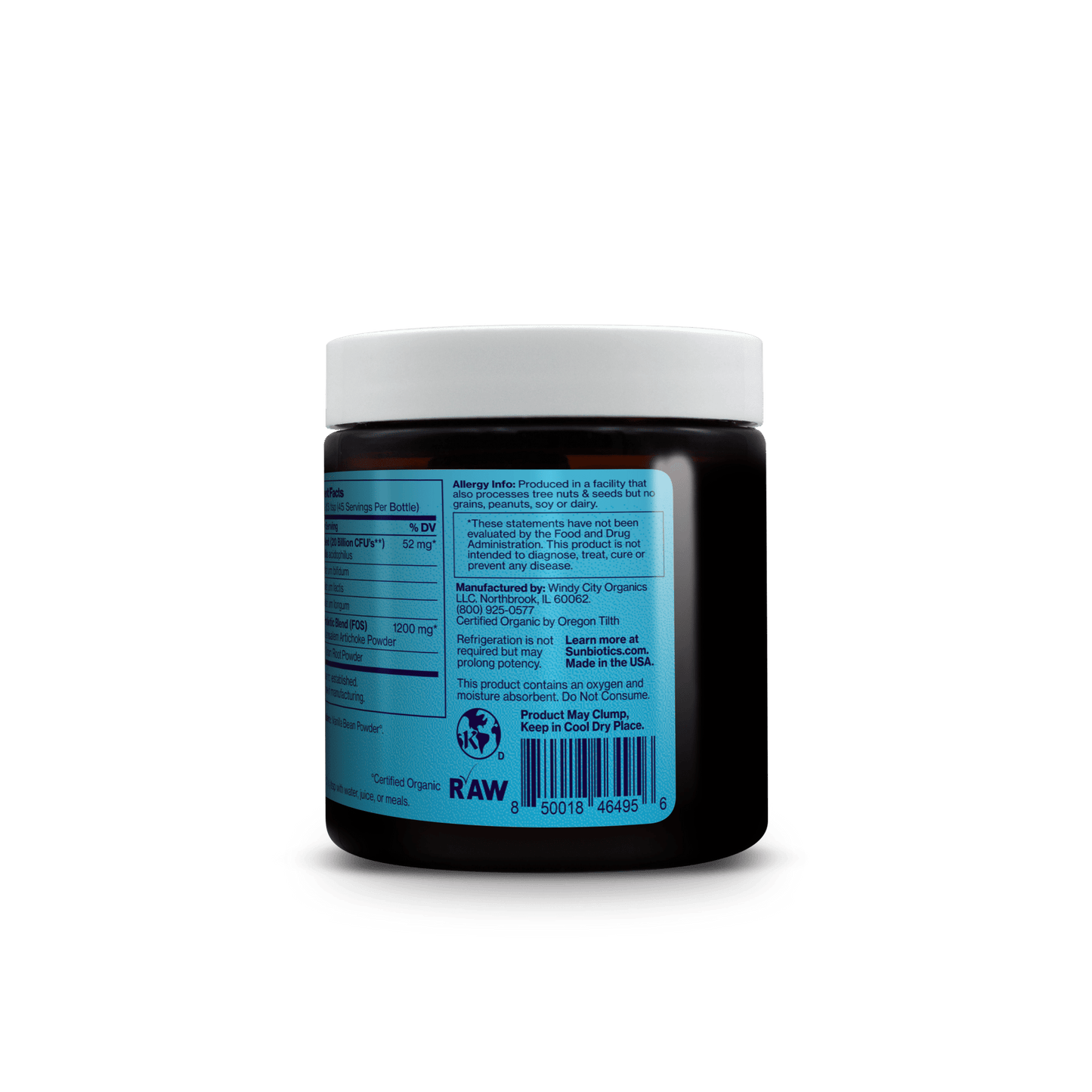 FRIENDLIER FLORA - PROBIOTIC & PREBIOTIC POWDER - Vanilla - Vegan America