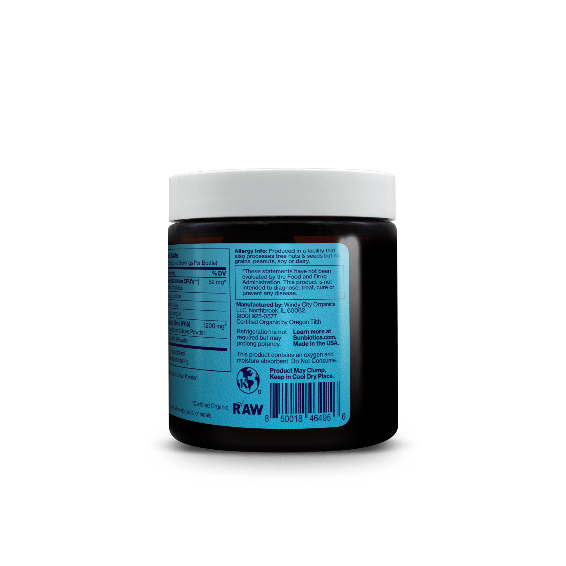 FRIENDLIER FLORA - PROBIOTIC & PREBIOTIC POWDER - Vanilla - Vegan America