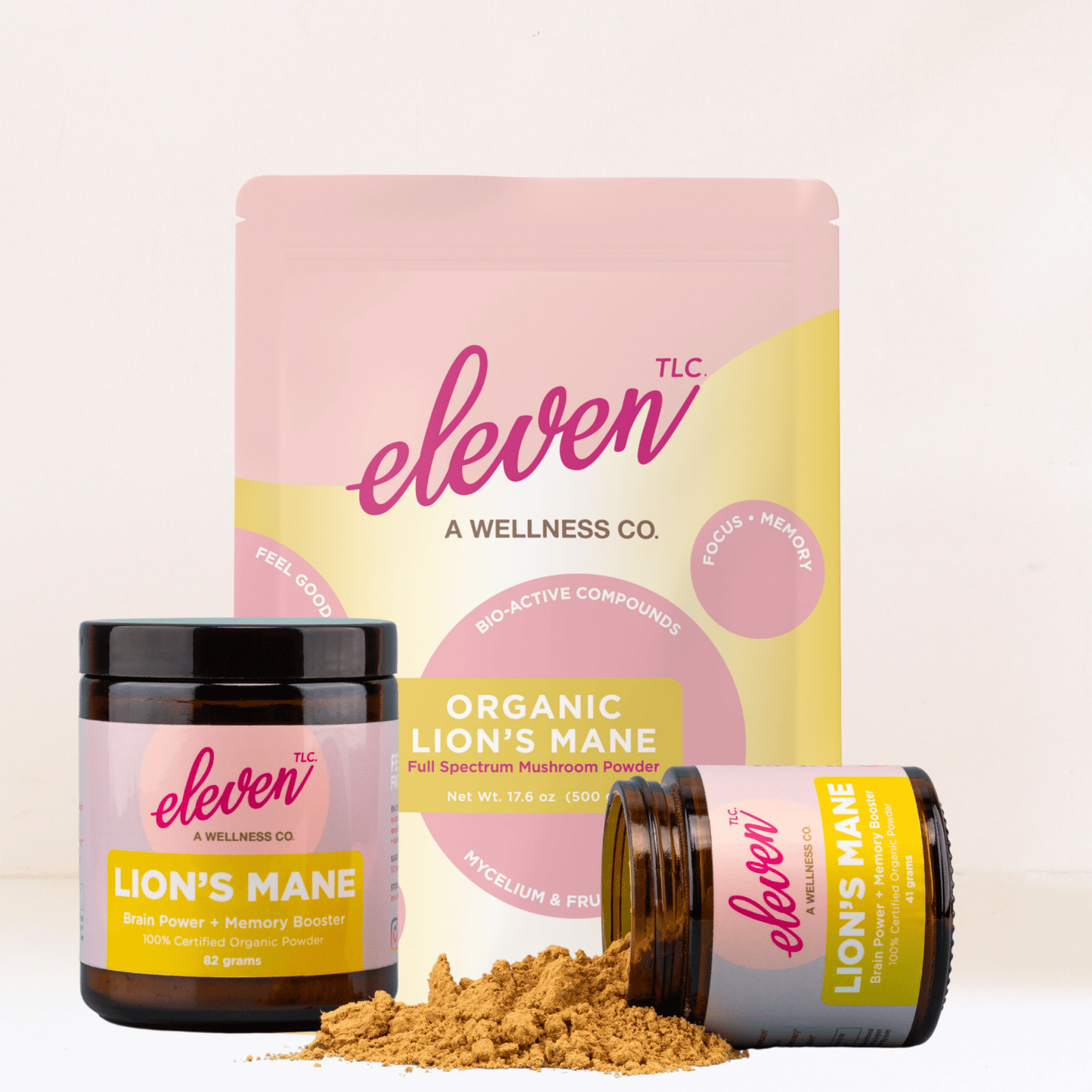 Organic Lion's Mane Mushroom Powder - Vegan America