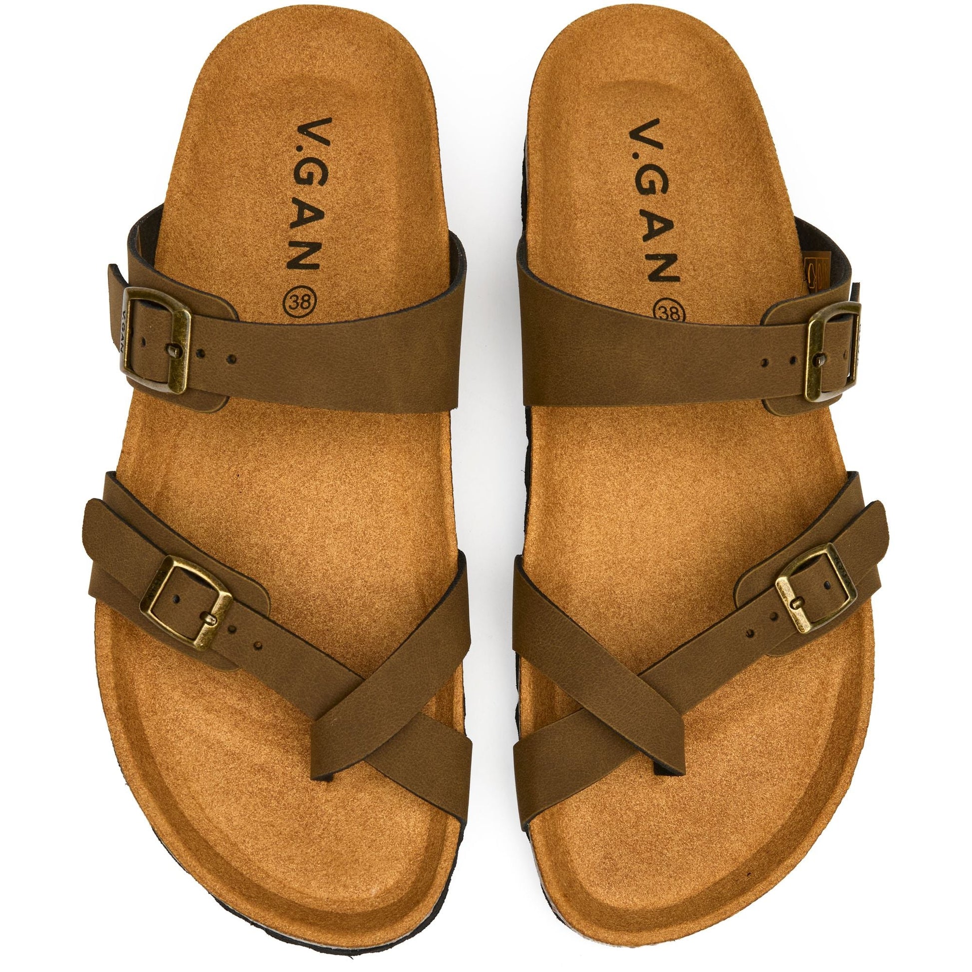 Garlic Comfort Footbed Sandals - Vegan America