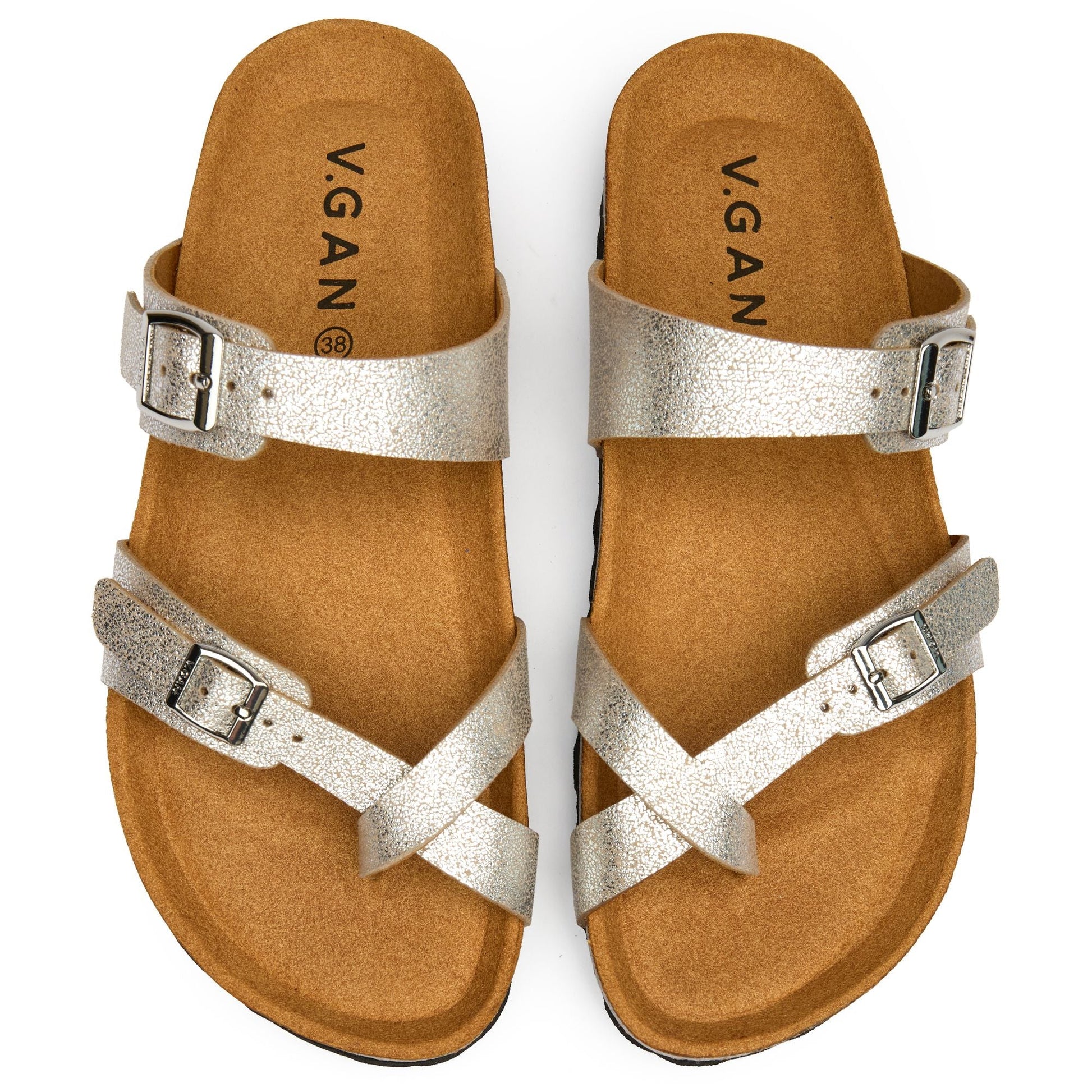 Garlic Comfort Footbed Sandals - Vegan America