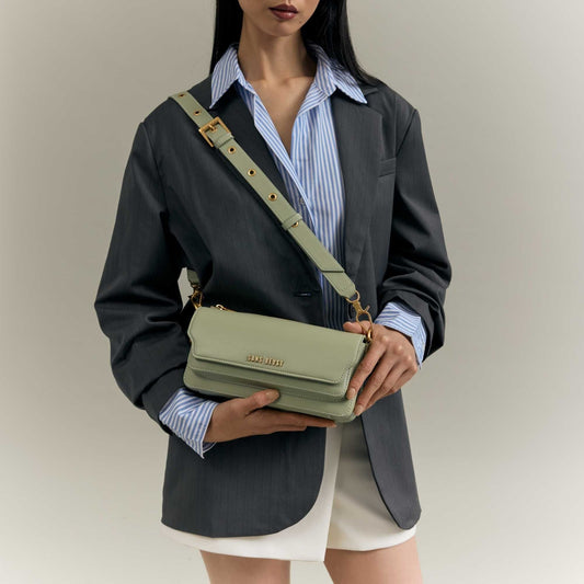 Gemini Handbag - Sage